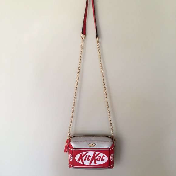 Kit Kat -Small Bag Shoulder/Cross Body Red, White - Picture 11 of 14